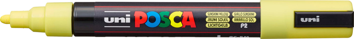 Marcador Posca 5M Amarillo Sol