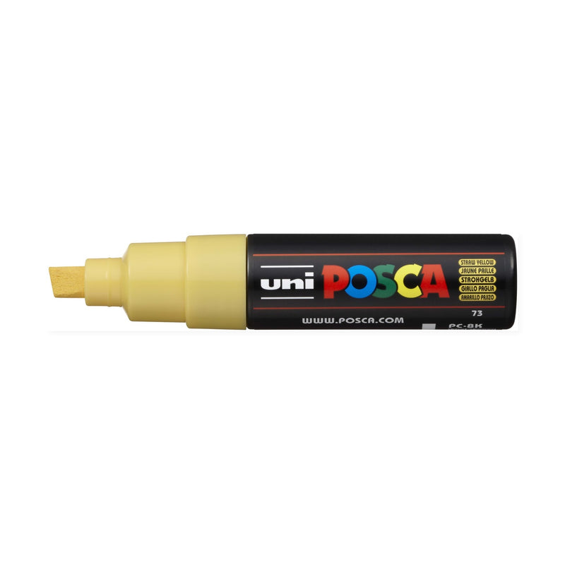 Marcador Posca 8K Amarillo Pajizo