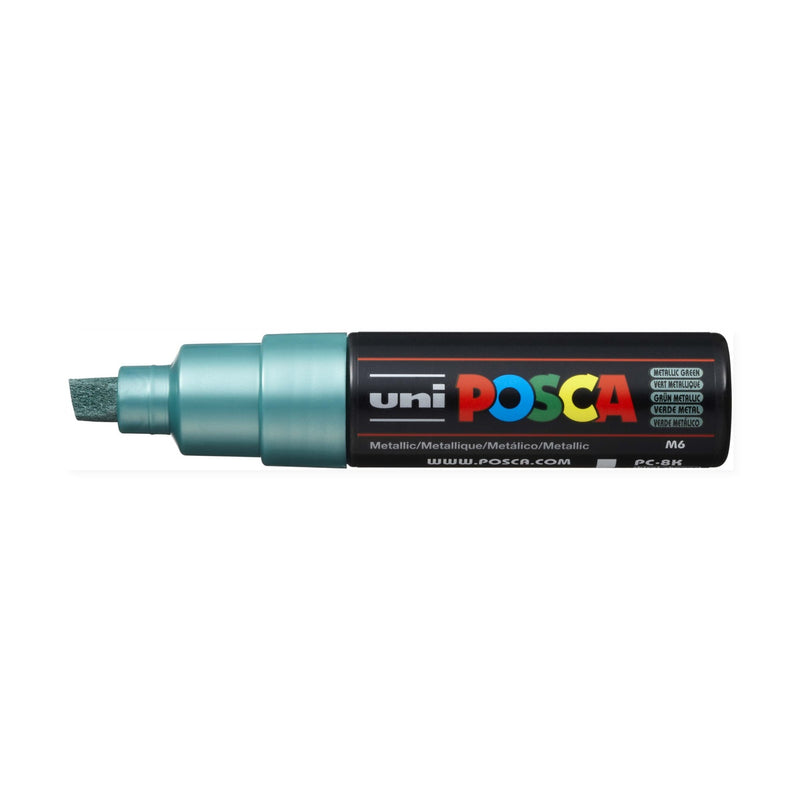 Marcador Posca 8K Verde Metálico