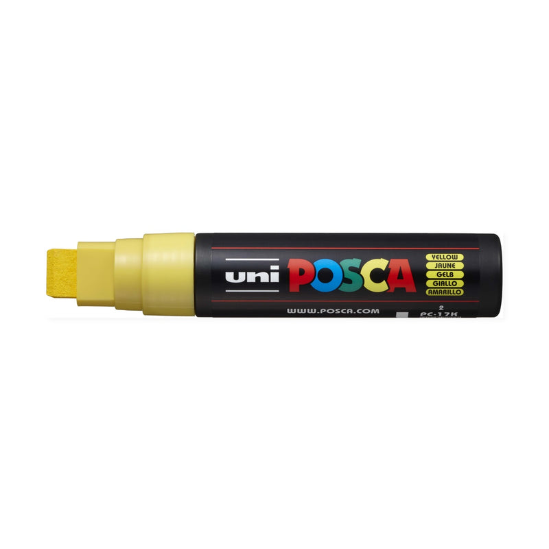 Marcador Posca 17K Amarillo