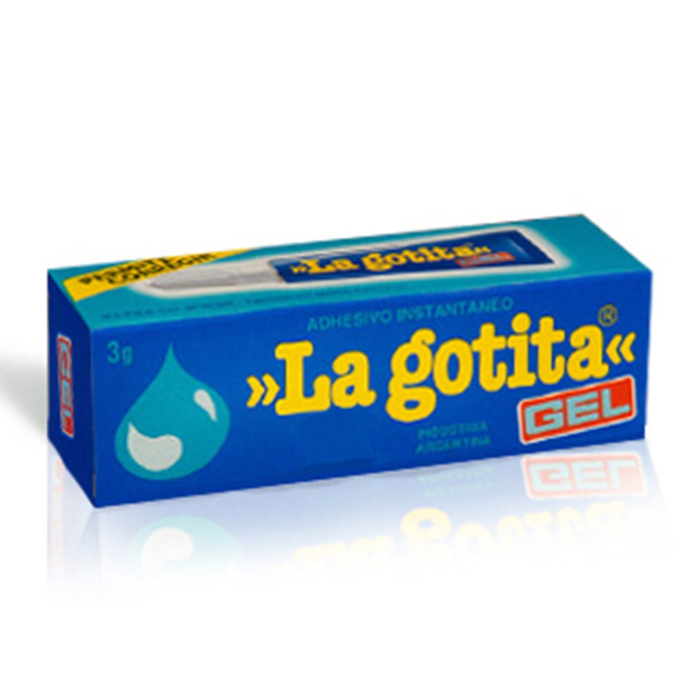 Adhesivo Instantáneo La Gotita Gel 3 Grs