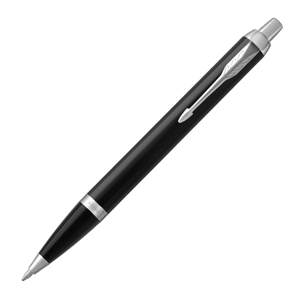 IM Boligrafo Negro Lacado CT