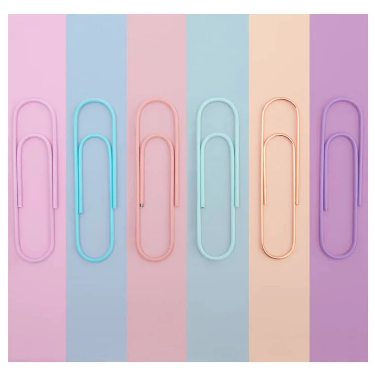 Maw Pastel Clips 60 Unidades