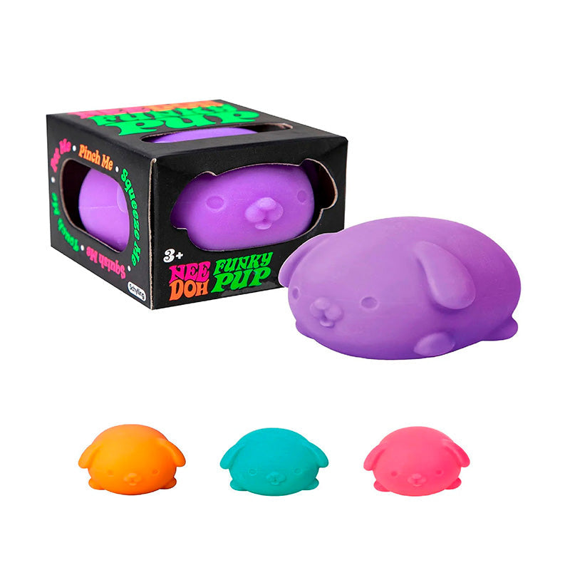 Cachorro Funky Nee Doh - Juguete squishy sensorial antiestress