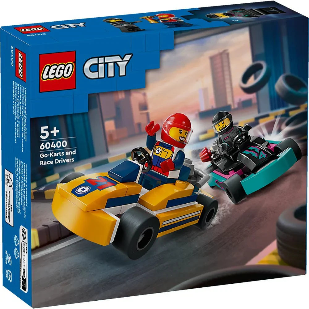 Lego Go Karts Y Pilotos De Carreras