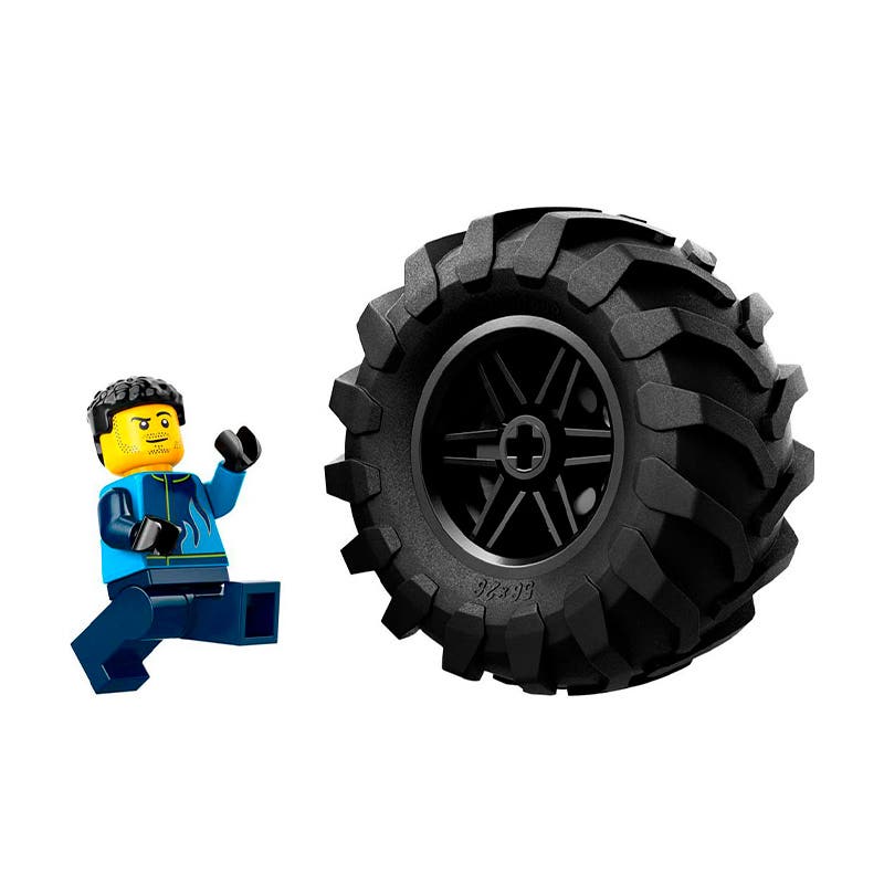 CARRO MONSTRUO AZUL