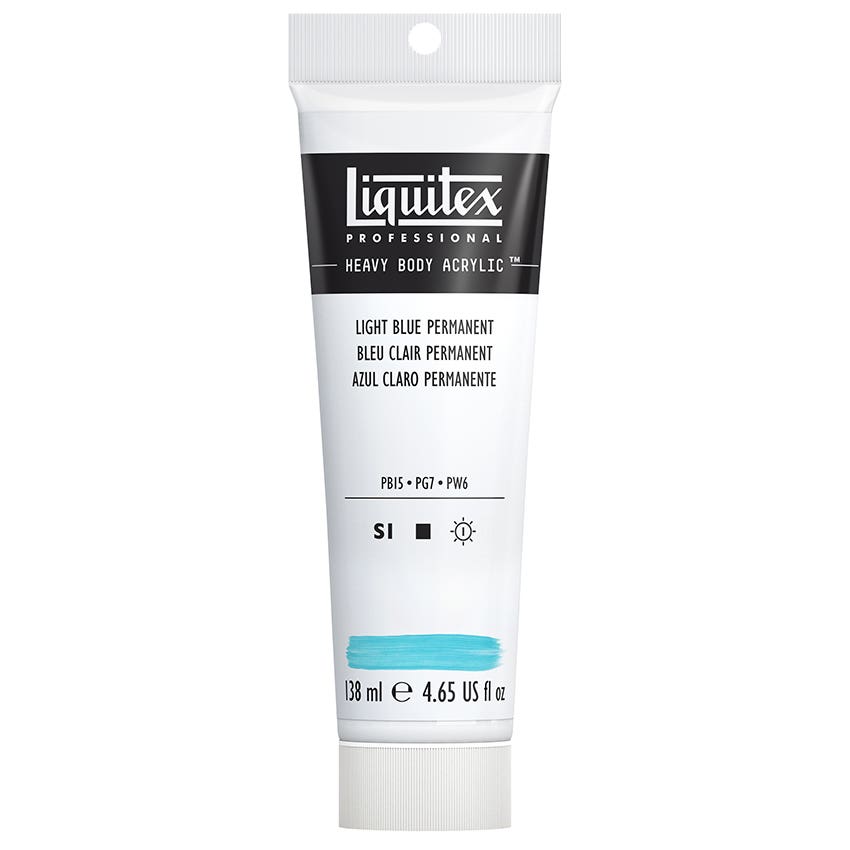 Pintura Acrílica Liquitex Azul Claro Permanente 138 Ml