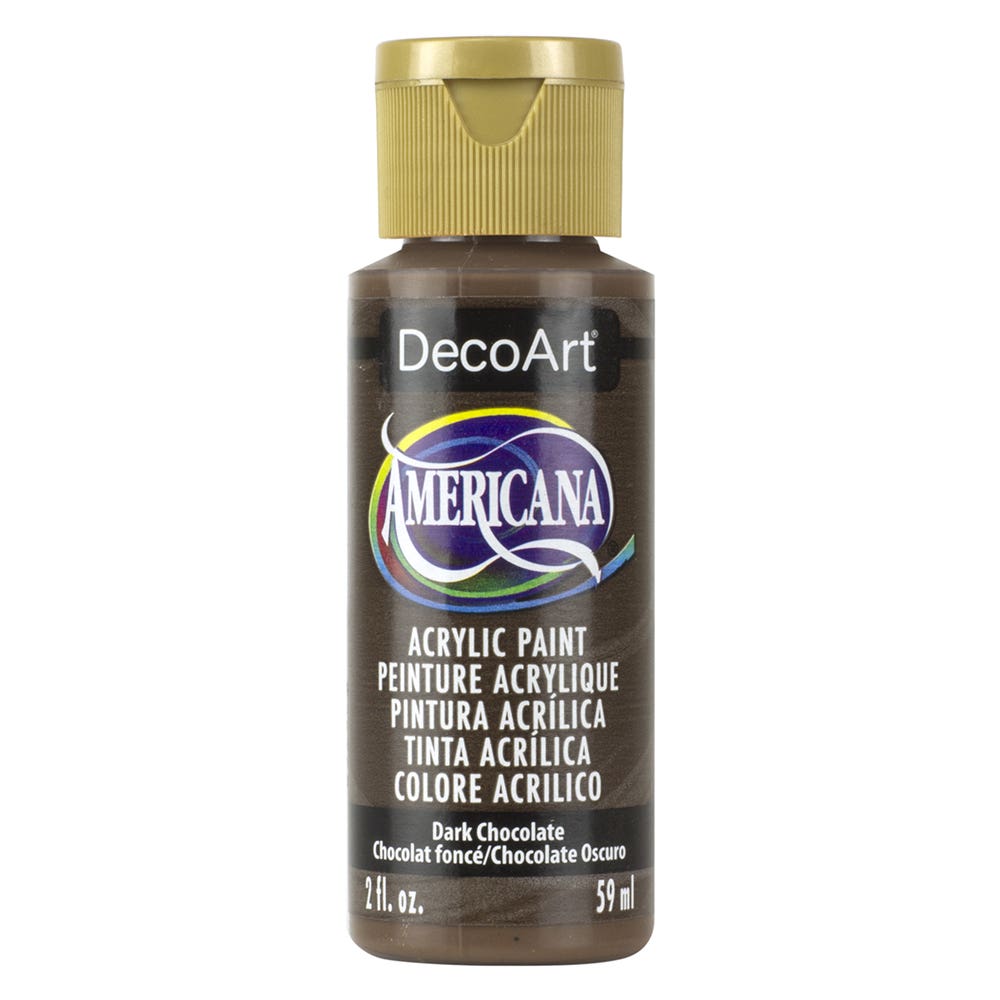 PINTURA ACRILICA AMERICANA CHOCOLATE OSC