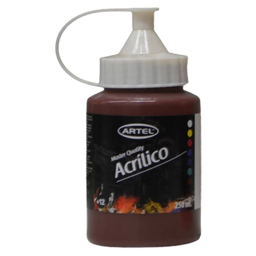 Acrílico Artel 250ml negro 221 Artel Importado Nacional Librería