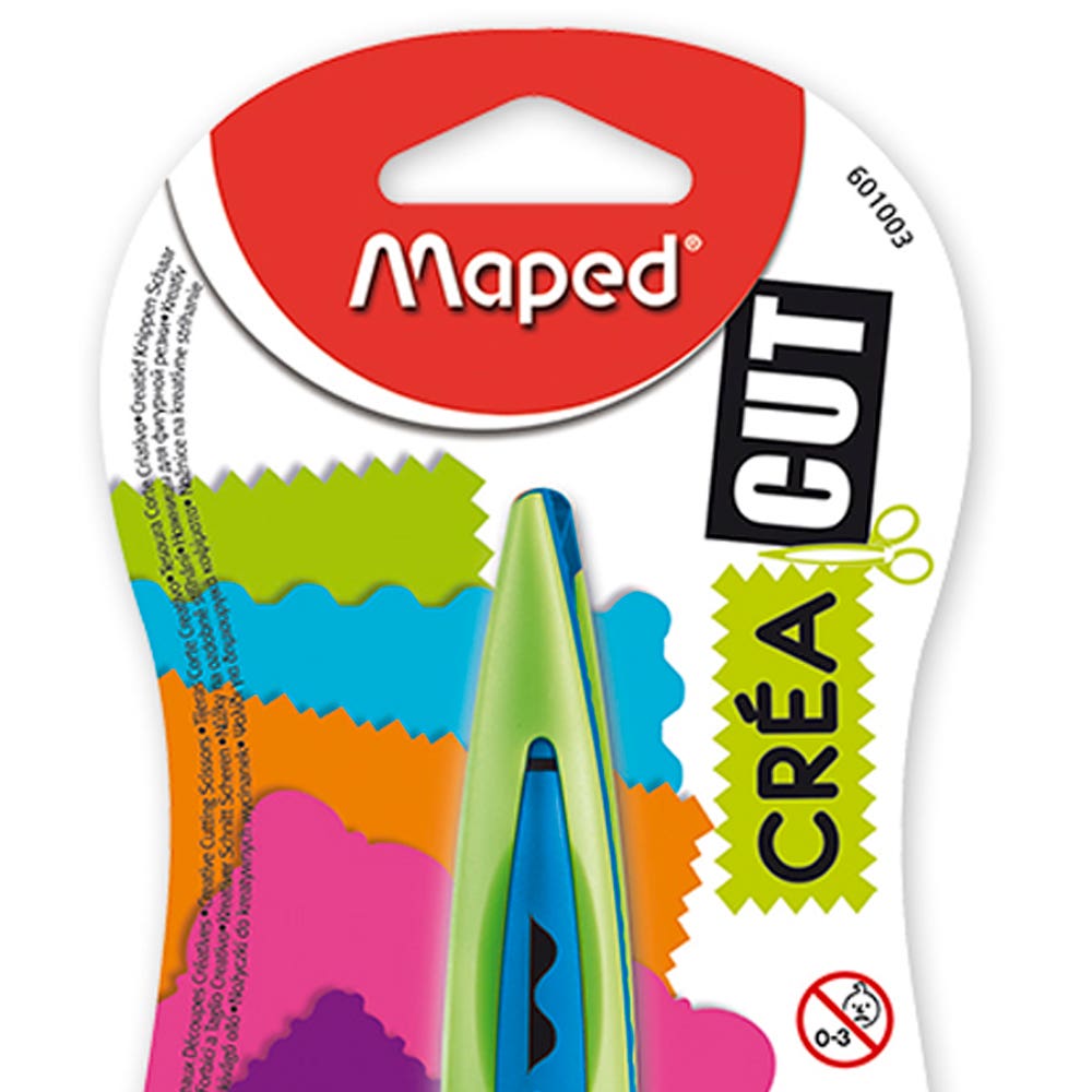 BL.TIJERA MAPED CORTE CREATIVO CUT Maped Nacional Librería