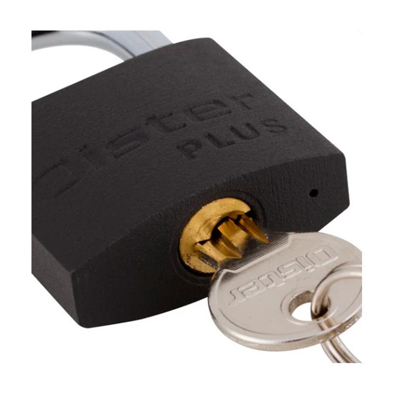 Candado Oister PLUS 40mm Negro bt Odis Nacional Librería