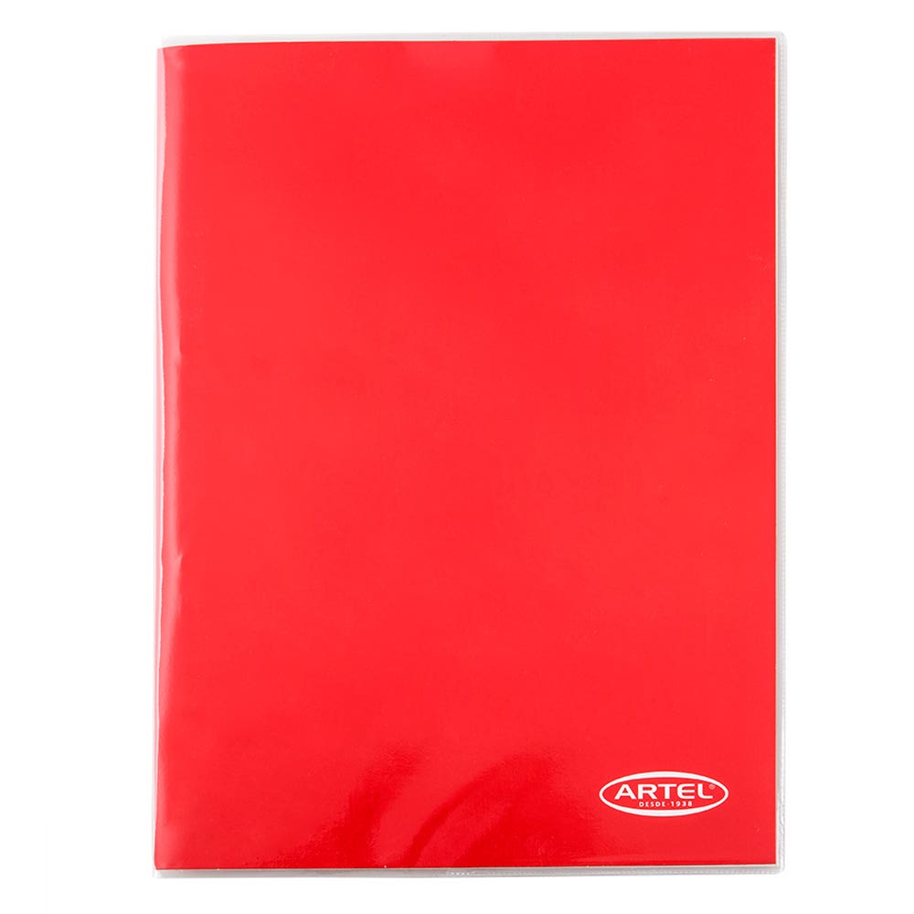 Carpeta ARTEL Plastificada Roja Artel Nacional Librería