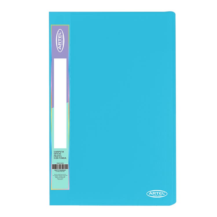 Carpeta Oficio Pateles c/20 Funda Artel Nacional Librería