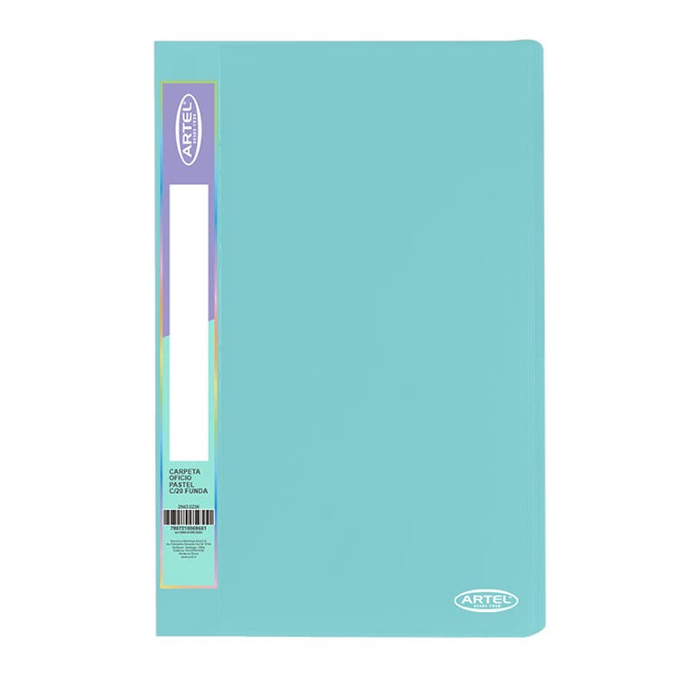 Carpeta Oficio Pateles c/20 Funda Artel Nacional Librería