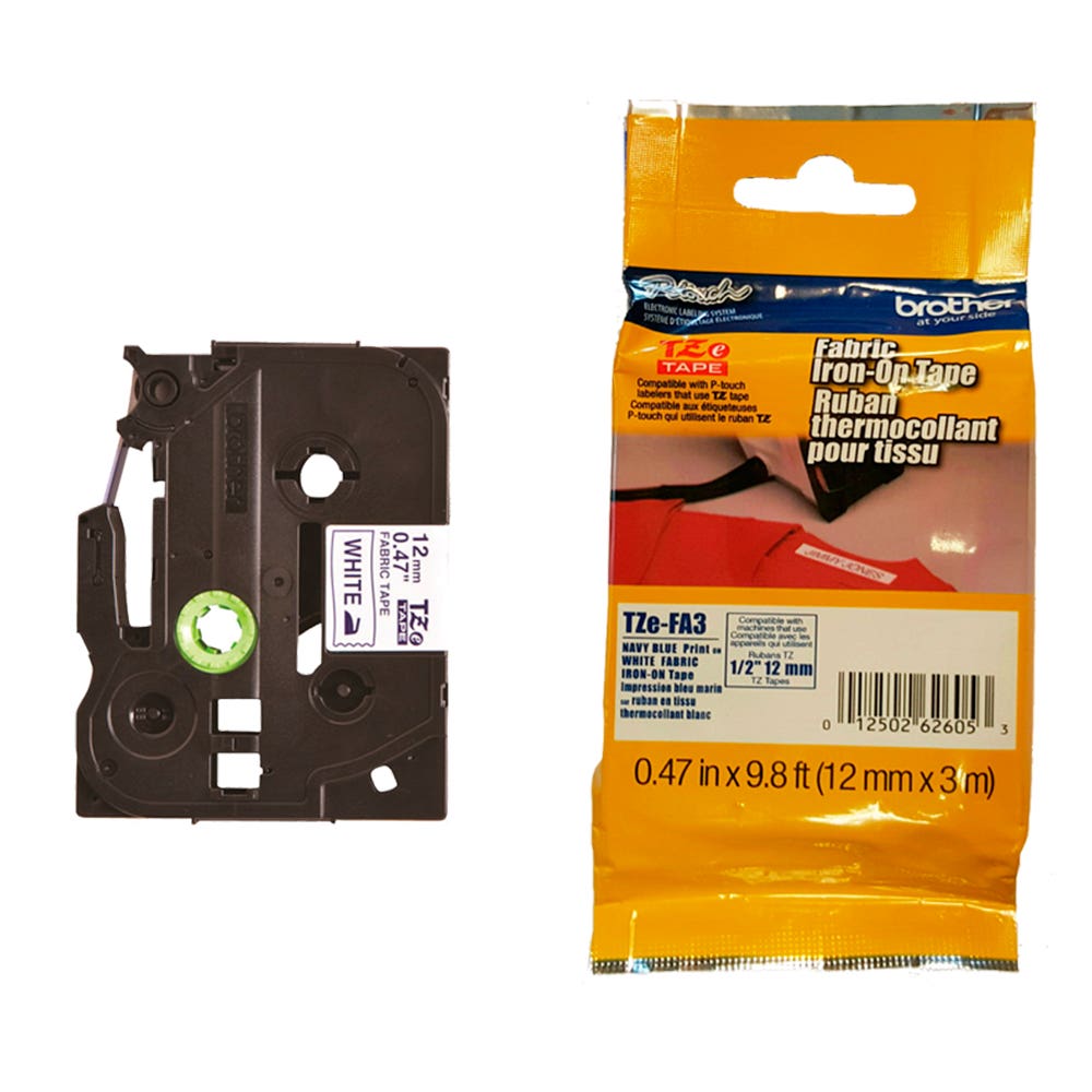 Cinta Termoadhe. Para Tela Az/Bl 12x3mm Brother Nacional Librería
