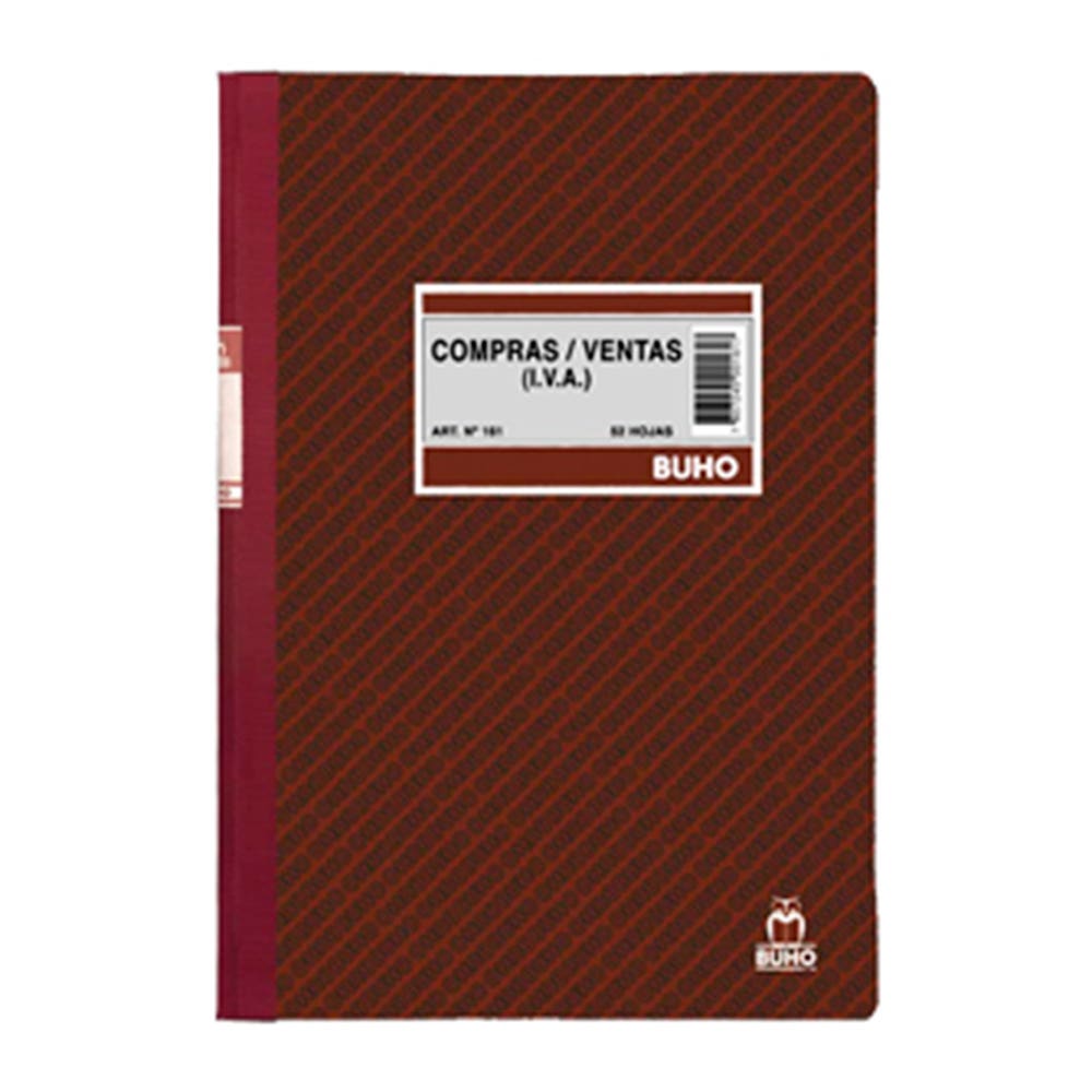 Compra Venta IVA Boleta Factura 161 50 Hojas Buho Buho Nacional Librería