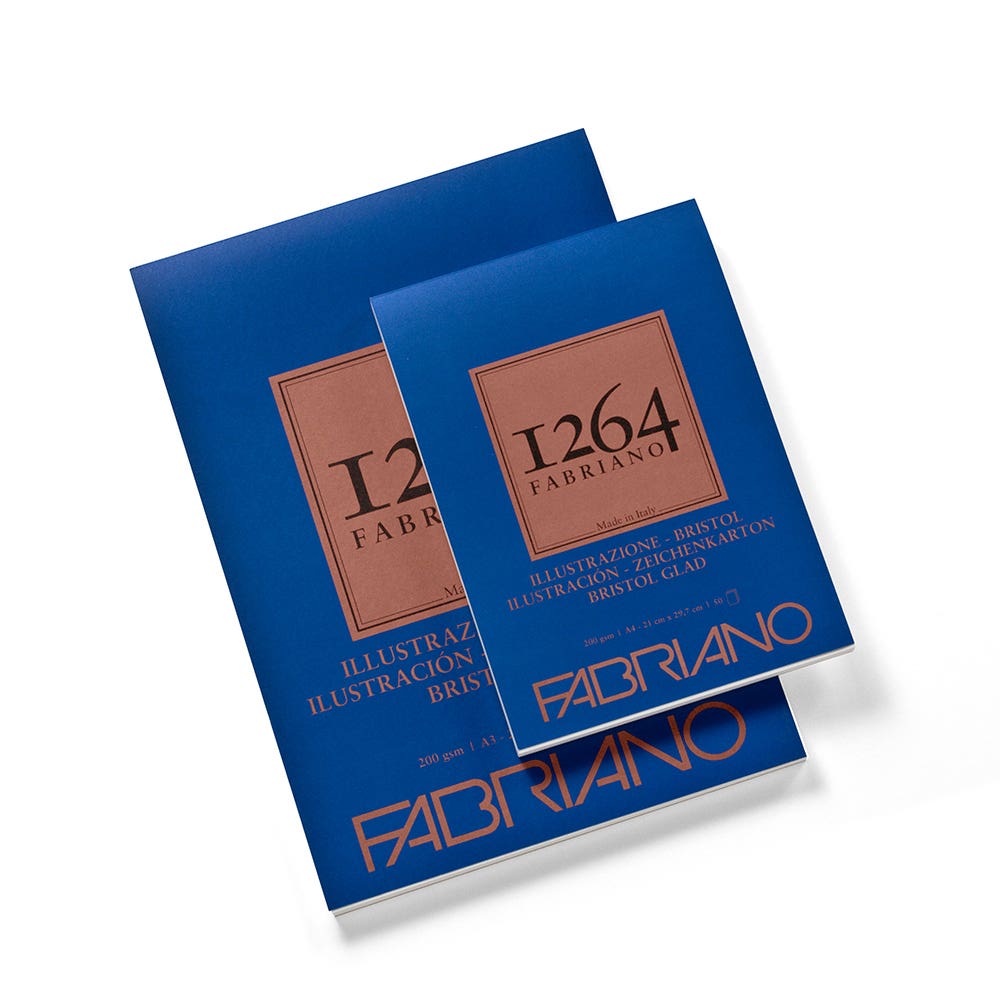 Croquera 1264 Bristol 200G A3, 50 hjs Fabriano Nacional Librería