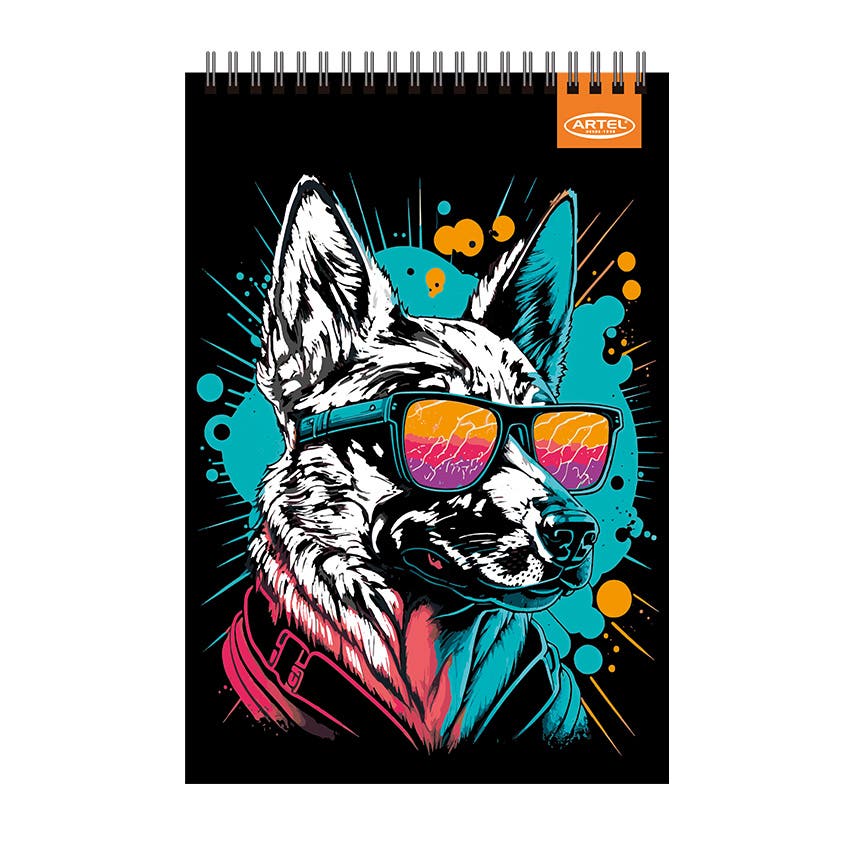 CROQUERA ARTEL 80 HOJAS DISEÑO ANIMALES DIVERTIDOS Artel Nacional Librería