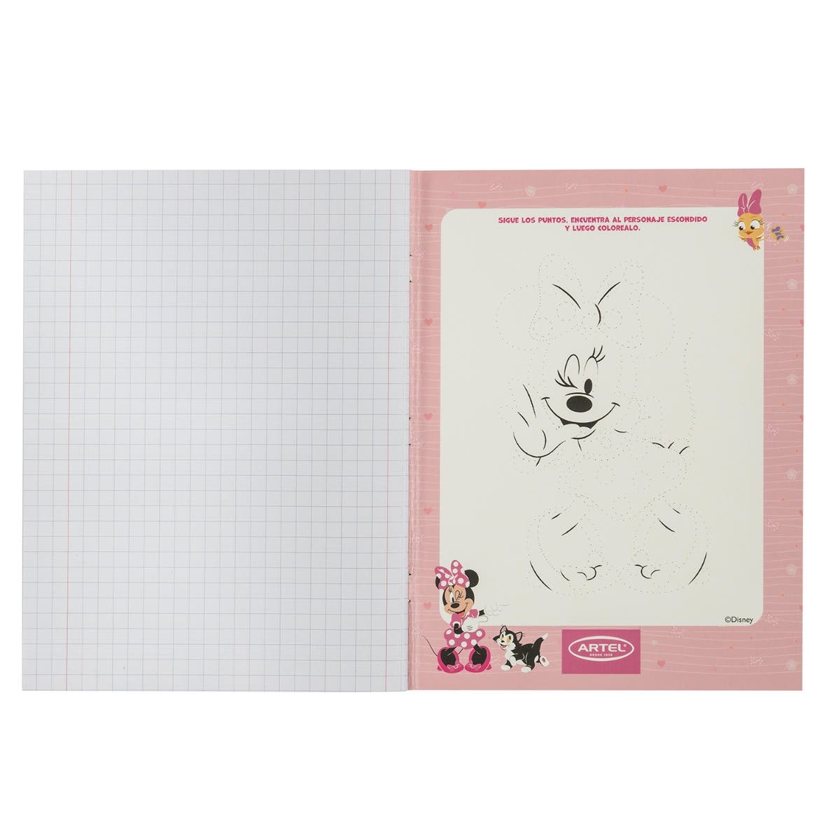 CUAD COLLEGE 80 HJ. MINNIE JR Artel Nacional Librería