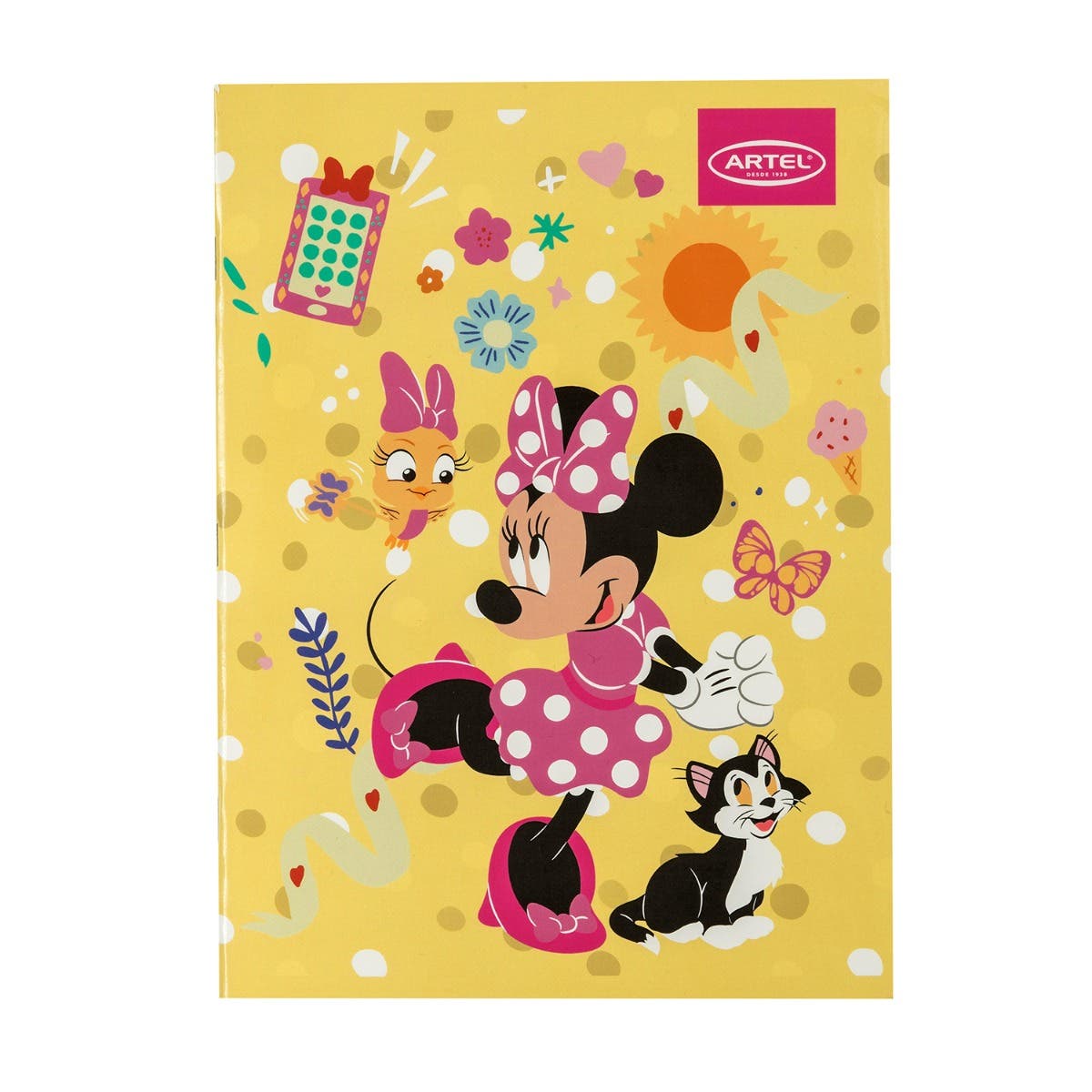 CUAD COLLEGE 80 HJ. MINNIE JR Artel Nacional Librería