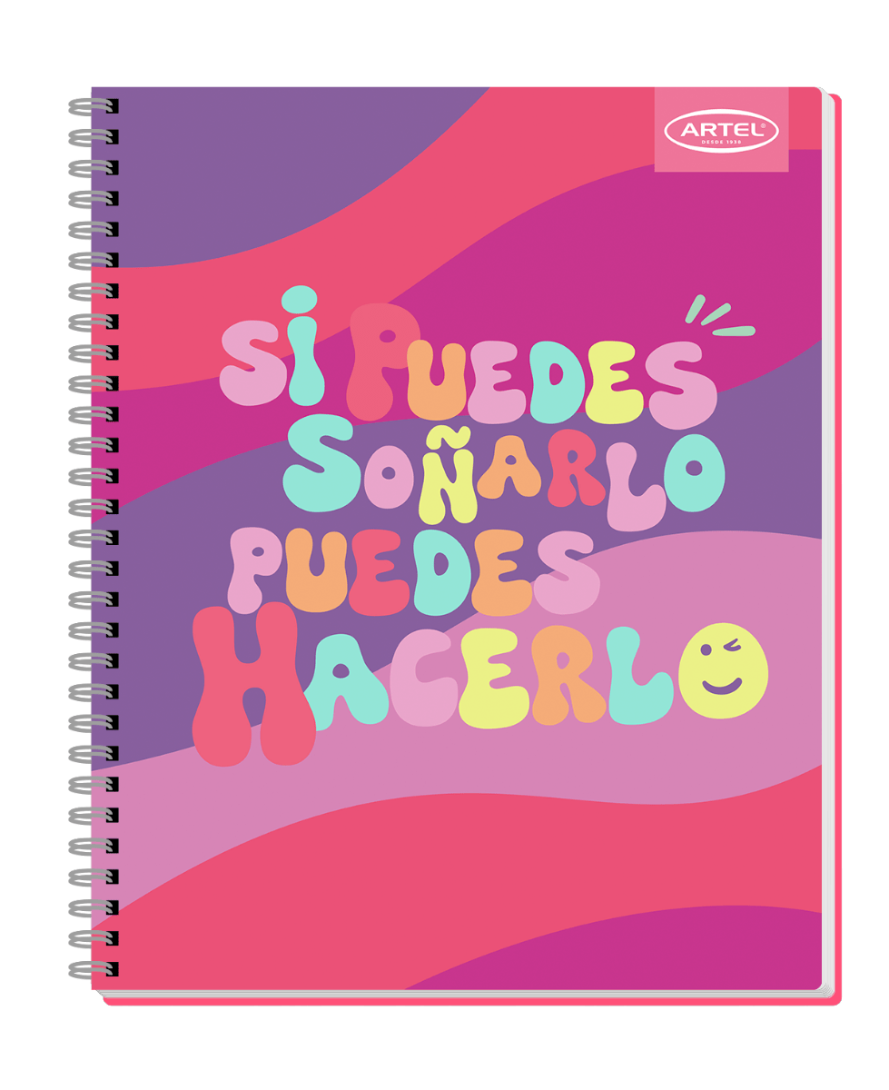 CUAD UNIV 100H 7MM COLORES Artel Nacional Librería
