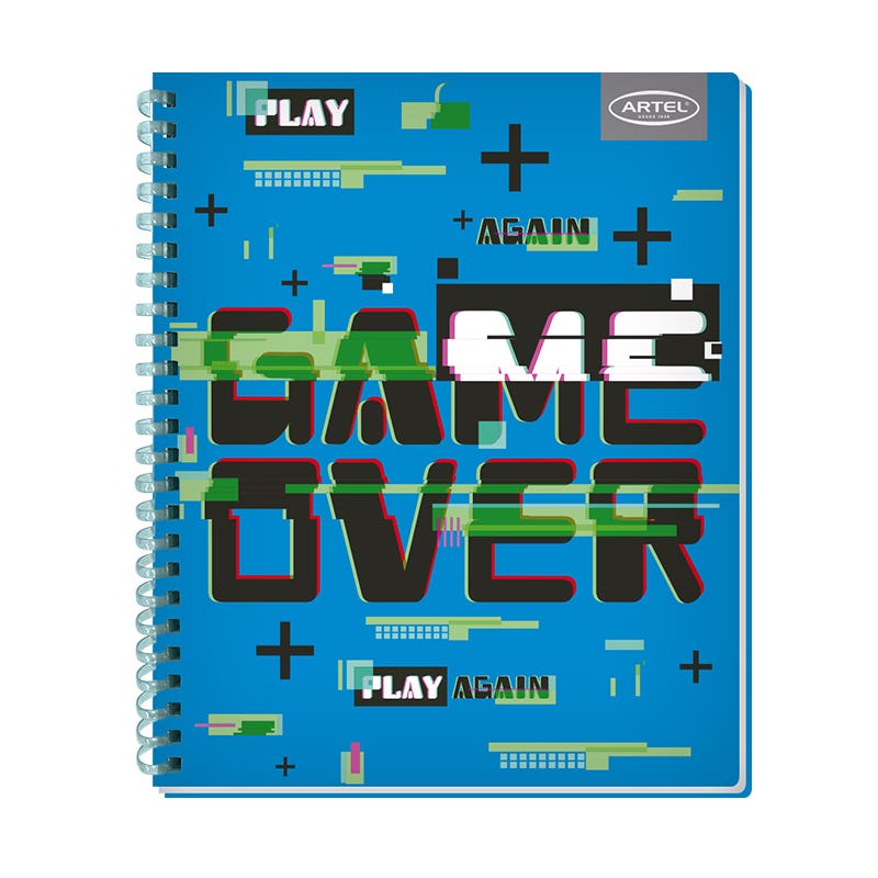 CUAD. UNIV 100H 7MM GAMERS SOFT Artel Nacional Librería