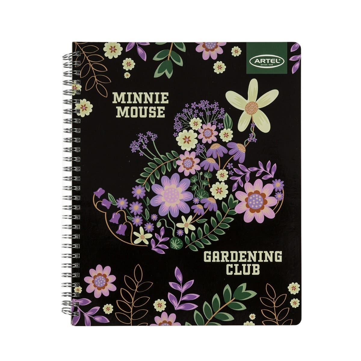 CUAD UNIV 100H 7MM MINNIE SPRING Artel Nacional Librería