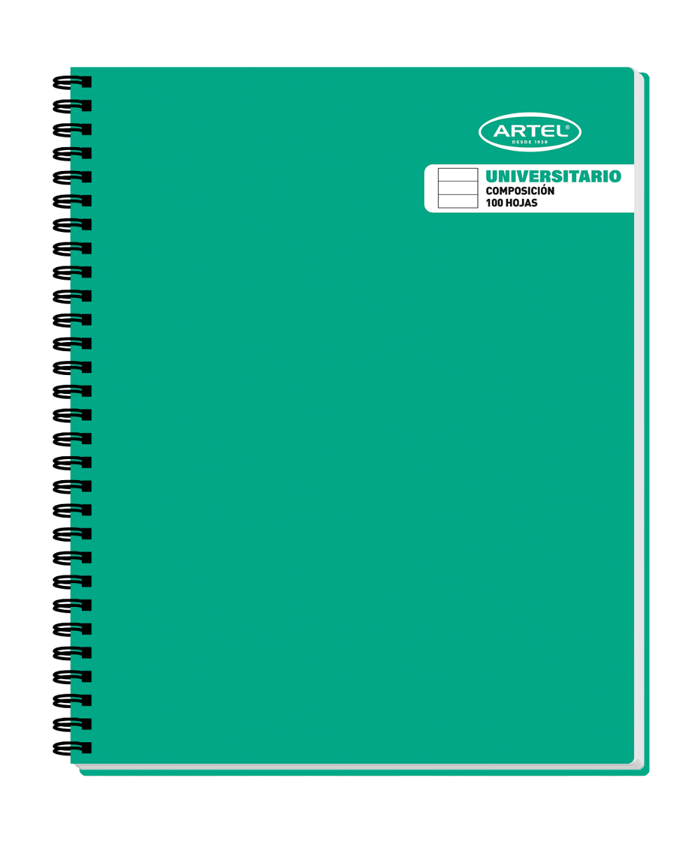 CUAD. UNIV TAPA EMPLACADO LISO COMP Artel Nacional Librería