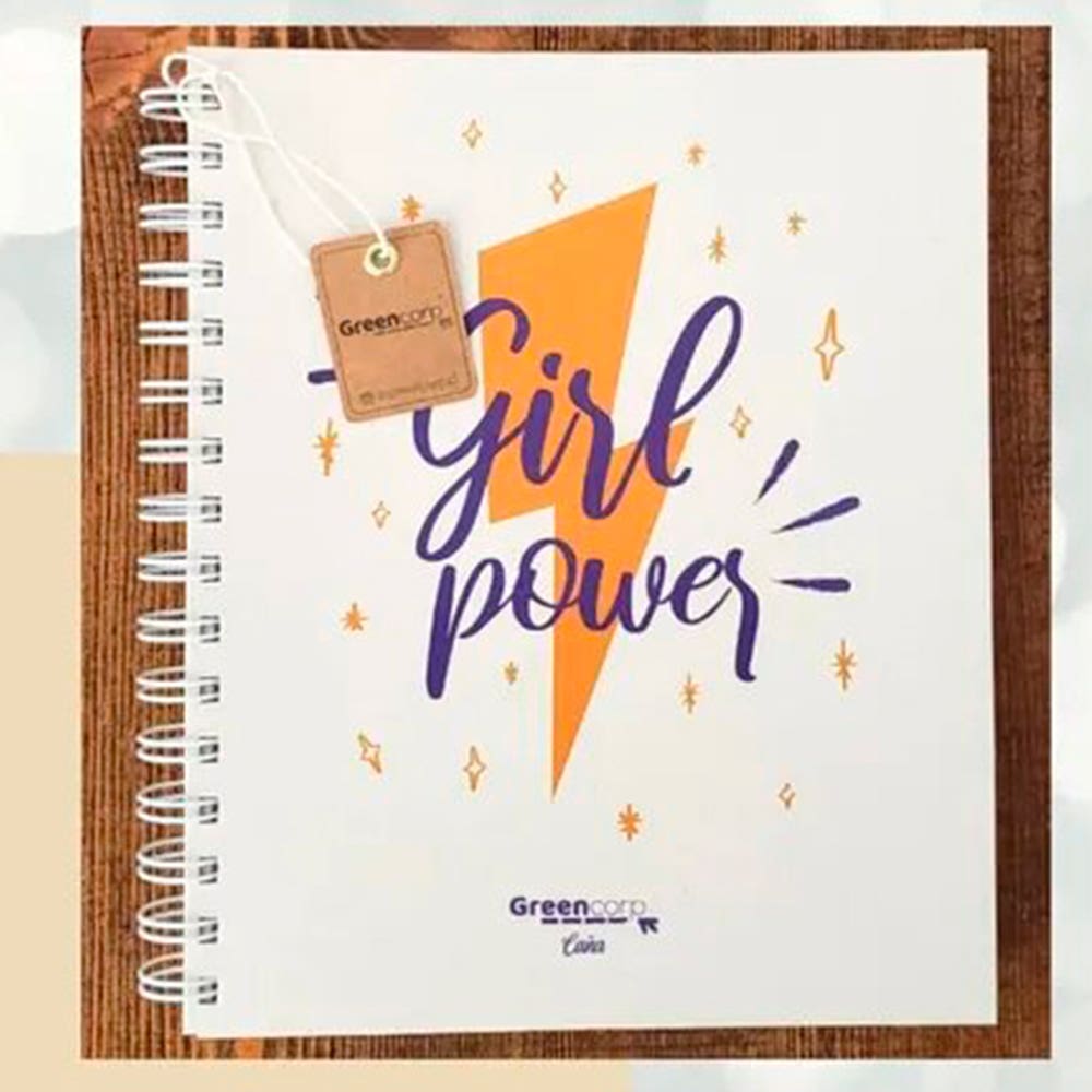 CUADERNO 1/2 OFICIO 100HJ T/D GIRL POWER Plaza Nacional Librería