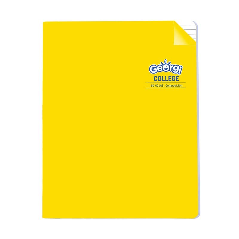 CUADERNO COLLEGE 80 HOJAS COMP GEORGI Artel Nacional Librería