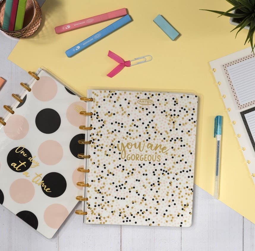 Cuaderno Discos Golden 80 hj. 7mm Artel Nacional Librería