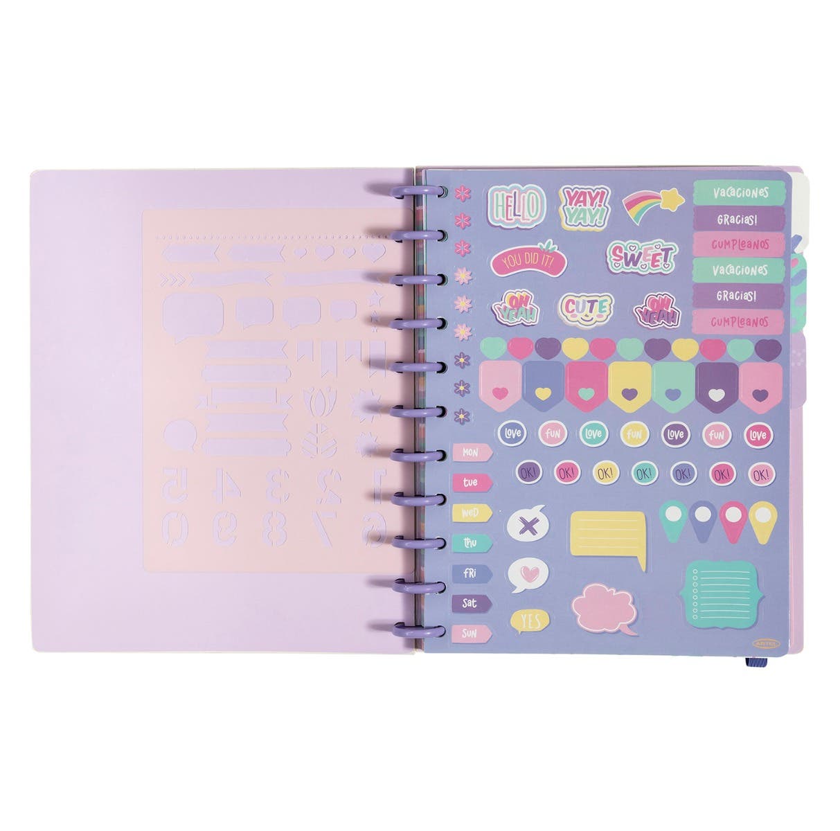 Cuaderno Premium Discos 90 hj. 7mm Artel Nacional Librería