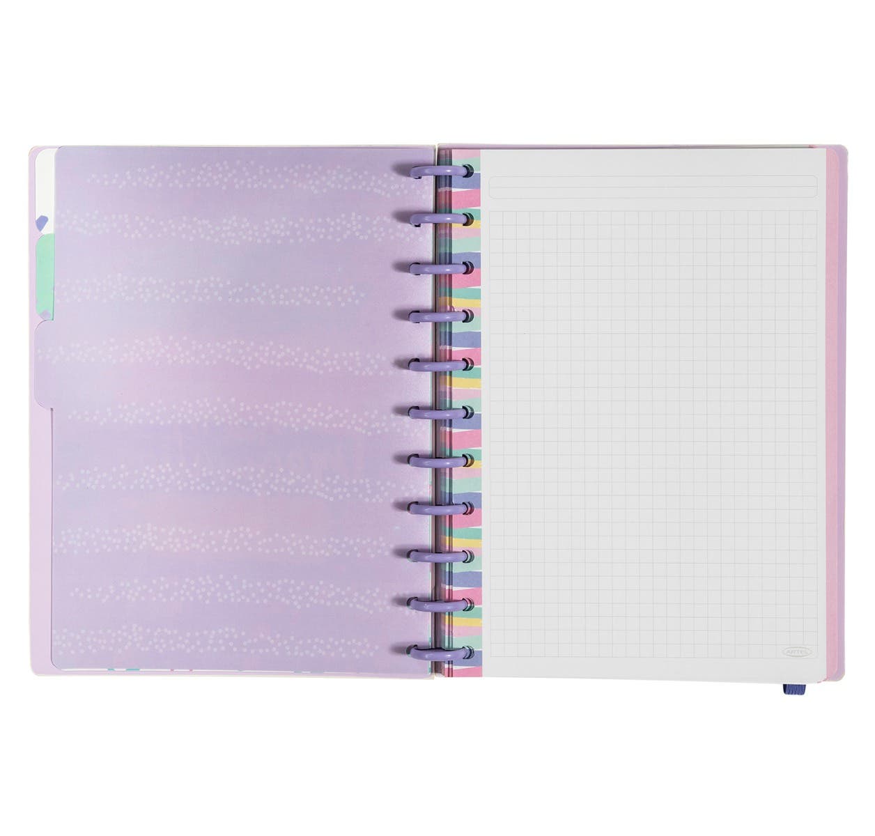 Cuaderno Premium Discos 90 hj. 7mm Artel Nacional Librería