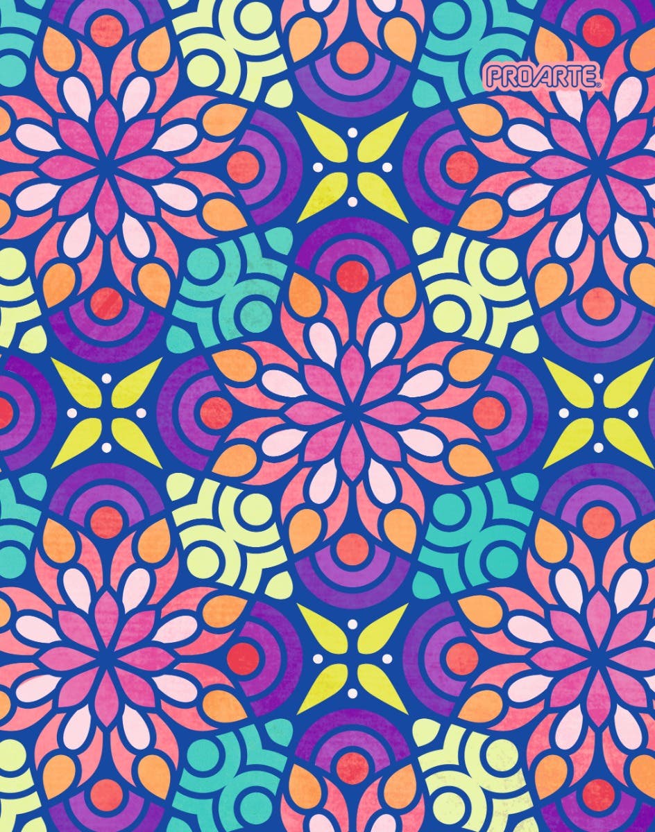 CUAD.PROARTE MANDALAS CARTA 150 HJ 7MM Proarte Nacional Librería