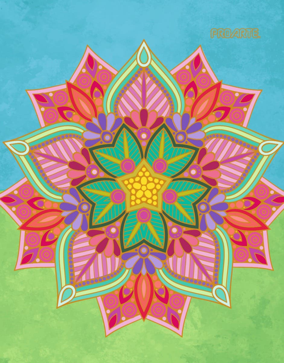 CUAD.PROARTE MANDALAS CARTA 150 HJ 7MM Proarte Nacional Librería