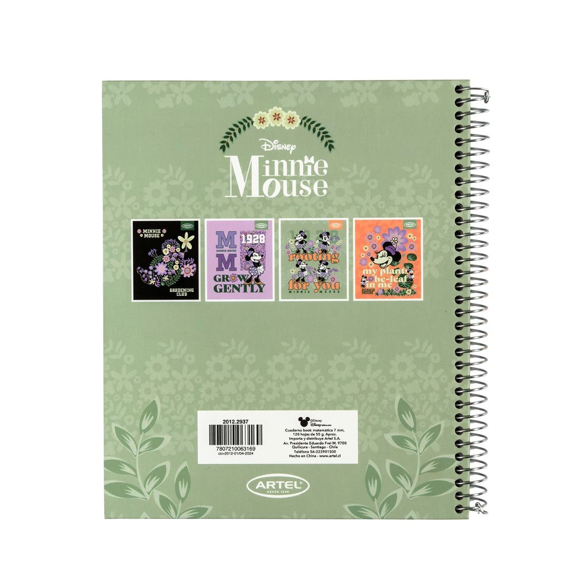 CUUA BOOK 120HJ MINNIESPRING ARTEL Artel Nacional Librería