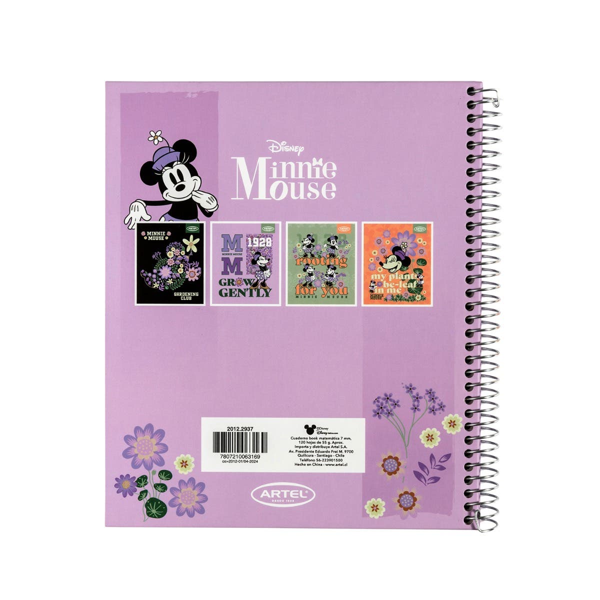 CUUA BOOK 120HJ MINNIESPRING ARTEL Artel Nacional Librería