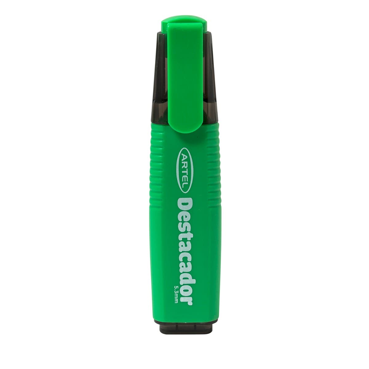 Destacador Artel Verde biselado 5,3mm Artel Nacional Librería