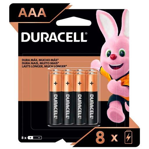 DURACELL PILA AAAX8 Duracell Nacional Librería