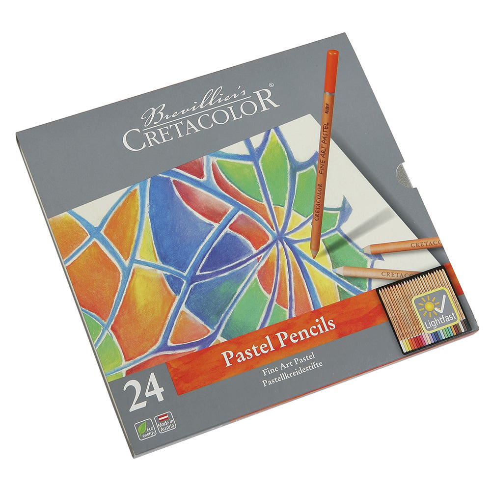 Est 24 lapiz pastel Cretacolor cj met Cretacolor Nacional Librería