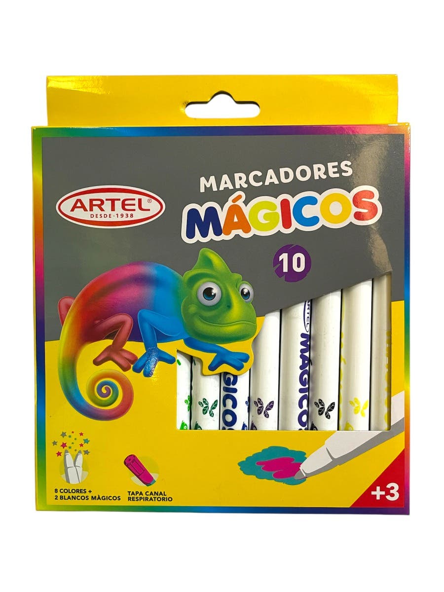 Est. Marcador ARTEL MAGICO x12 (10 col) Artel Nacional Librería