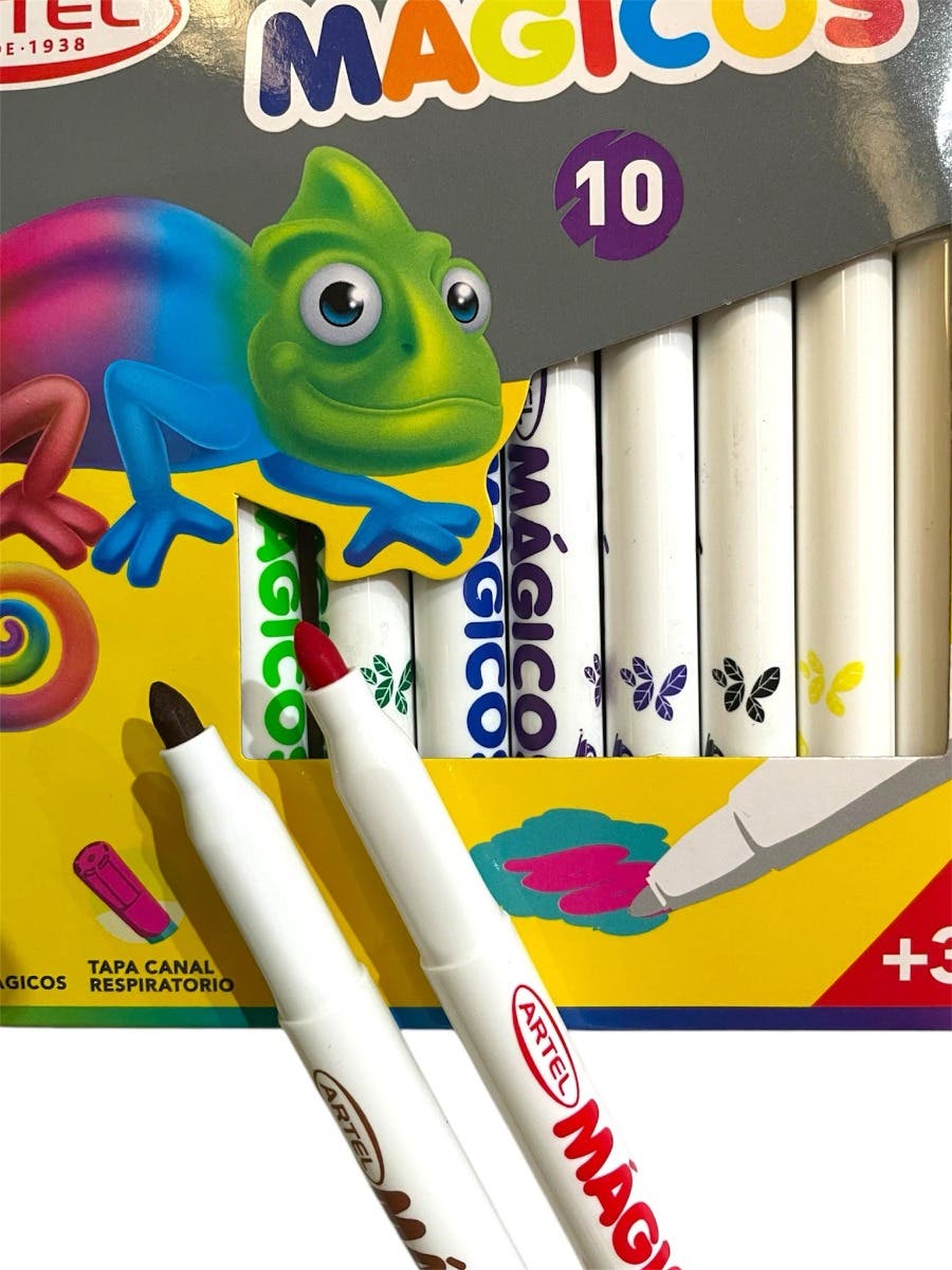 Est. Marcador ARTEL MAGICO x12 (10 col) Artel Nacional Librería