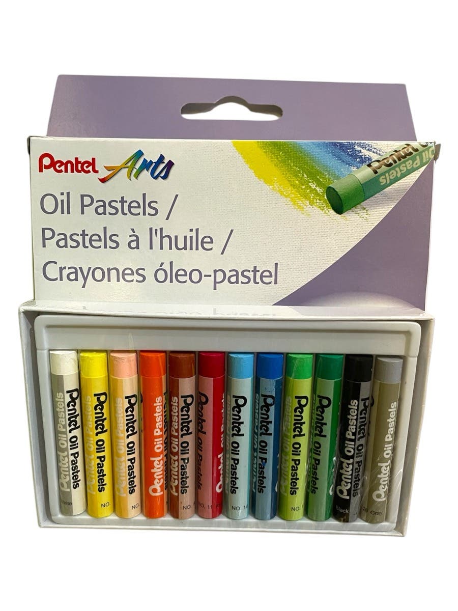 Est Pasteles Pentel 12 Col Pentel Nacional Librería