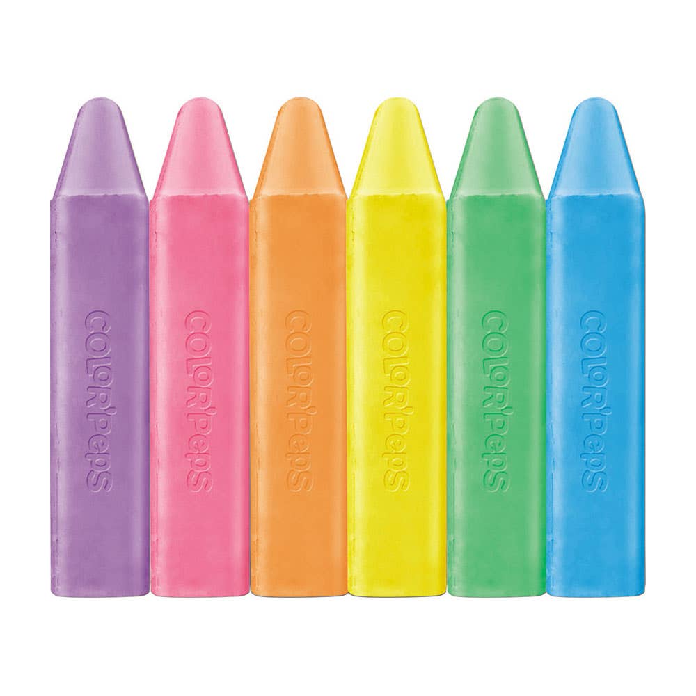 Estuche 6 Tizas Jumbo Maped Maped Nacional Librería