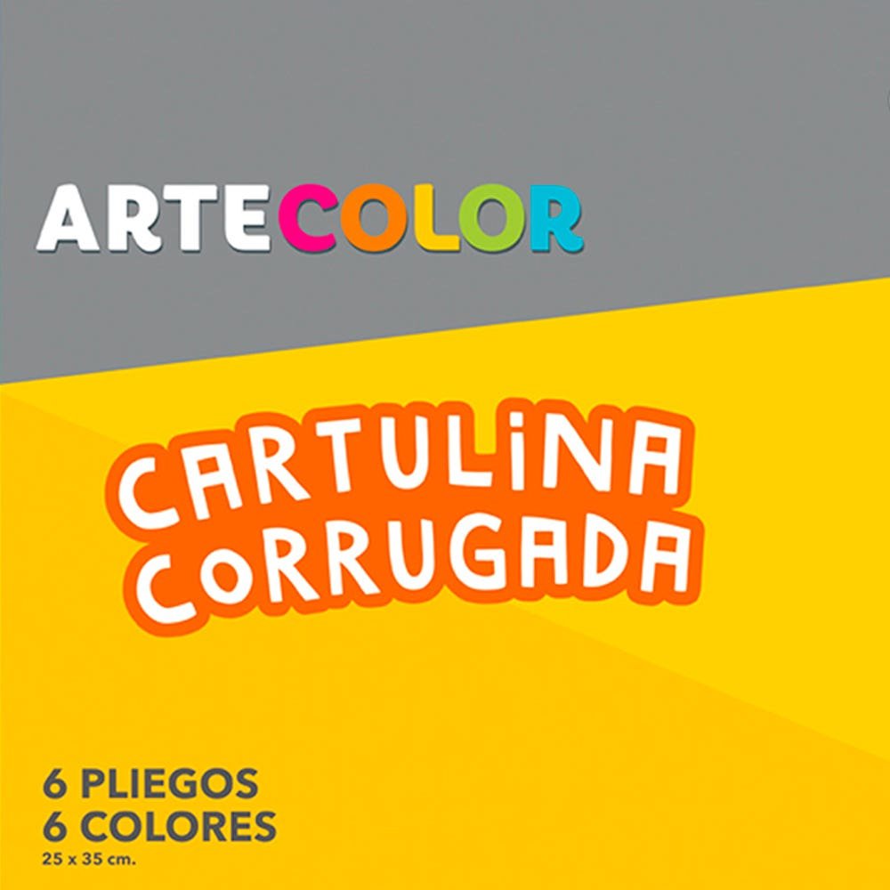 Estuche Artecolor Cartulina Corrugada Artel Artel Nacional Librería