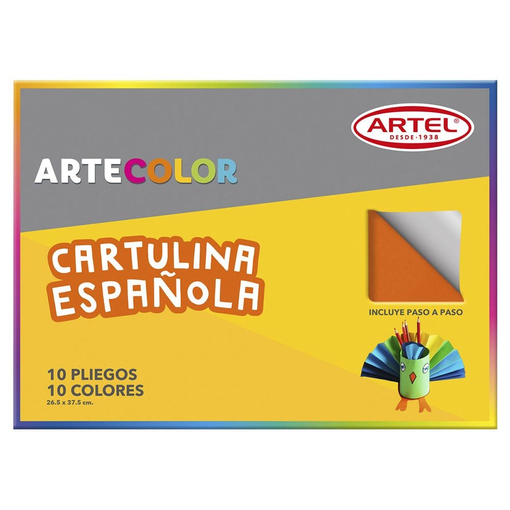 Estuche Artecolor Cartulina Española Artel Artel Nacional Librería