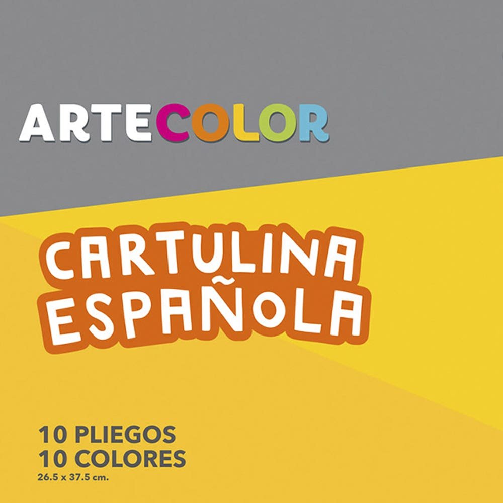 Estuche Artecolor Cartulina Española Artel Artel Nacional Librería