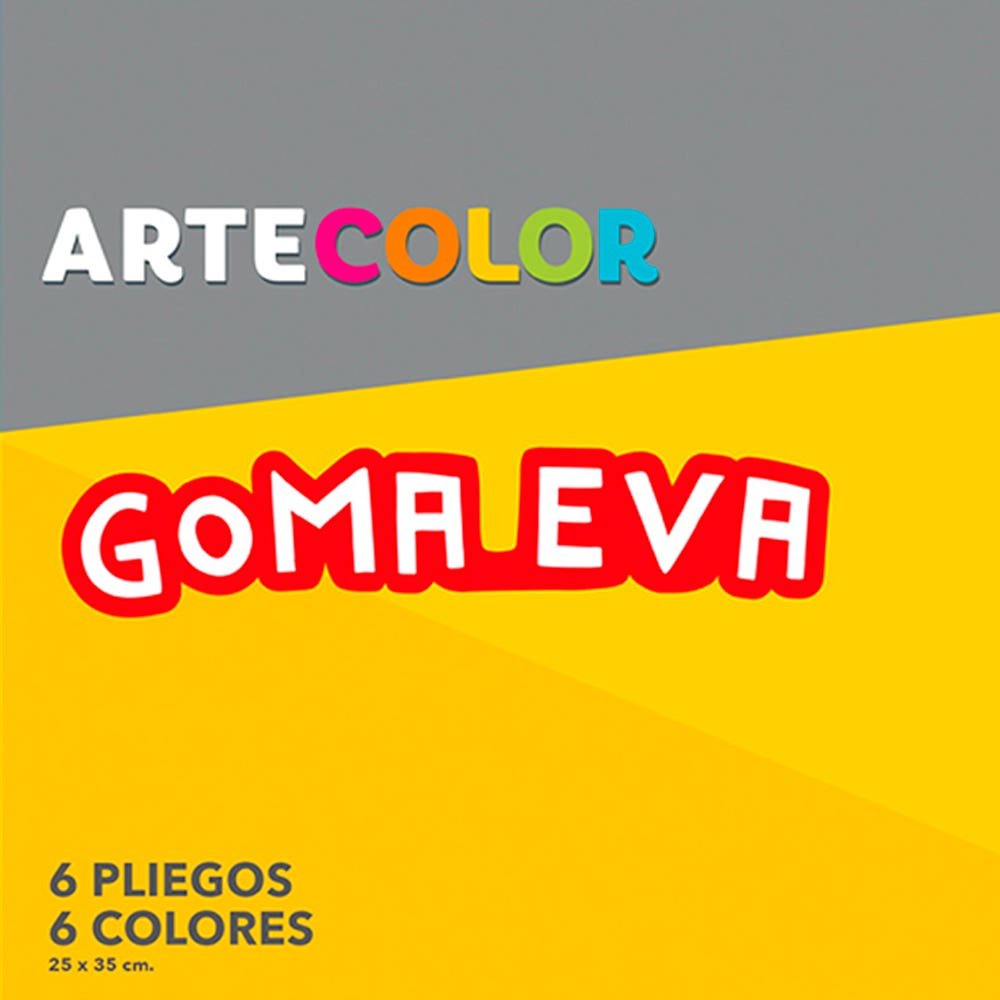 Estuche Artecolor Goma Eva Artel Artel Nacional Librería