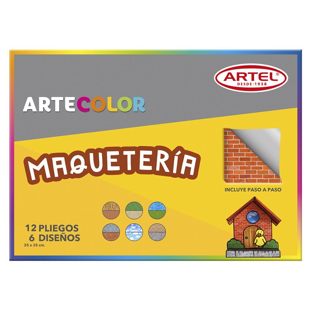 Estuche Artecolor Maquetería Artel Artel Nacional Librería