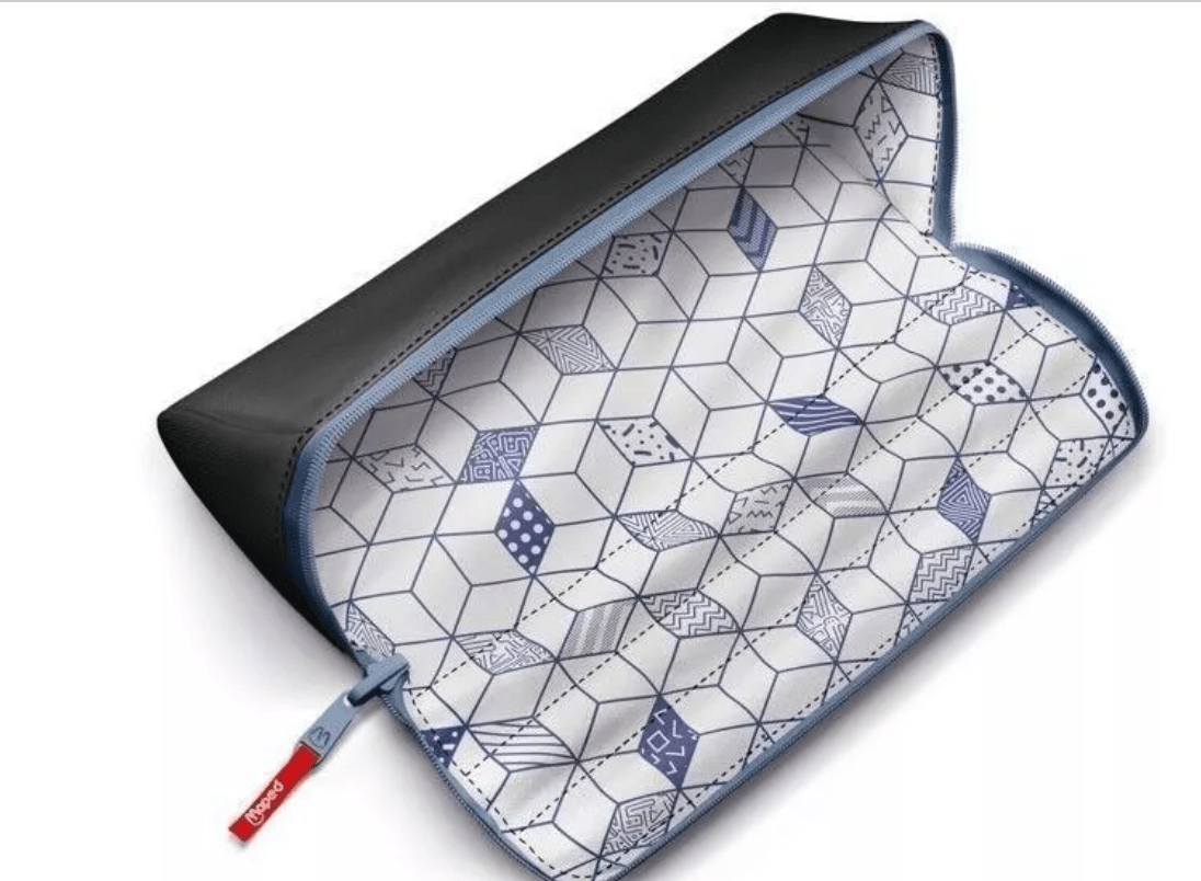 Estuche básico apertura XXL Negro MAPED Maped Nacional Librería